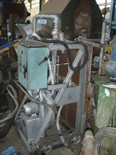 Ladle heater, gas, on wheels, 1450 mm x  900 mm